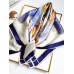 100% Mulberry Silk Printed Square Shawl Scarf 88*88cm