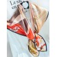 Elegant Florals Silk Square Scarf 88x88cm