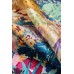 Pure Silk Printed Square Scarf 53*53 cm