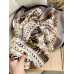 Chain Pattern Silk Square Scarf 88x88cm