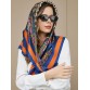 Pure Silk Bohemian Square Scarf / Shawl 86x86cm