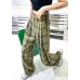 Chic Purple Plaid High Waist Wide Leg Pants Summer